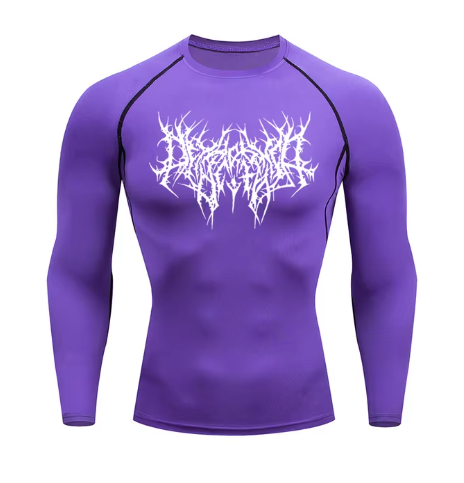 Unlock your ultimate physique with the Shadow Core Compression Rashguard. Engineered for those who embrace the dark gym aesthetic, this premium training shirt combines aggressive style with elite performance.  Why you'll love it: • Ultra-Compression Fit: