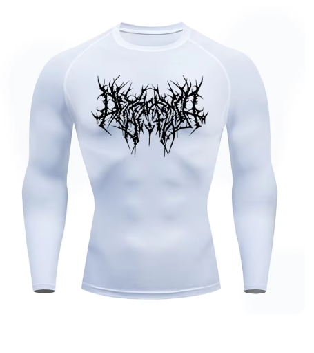 Unlock your ultimate physique with the Shadow Core Compression Rashguard. Engineered for those who embrace the dark gym aesthetic, this premium training shirt combines aggressive style with elite performance.  Why you'll love it: • Ultra-Compression Fit: