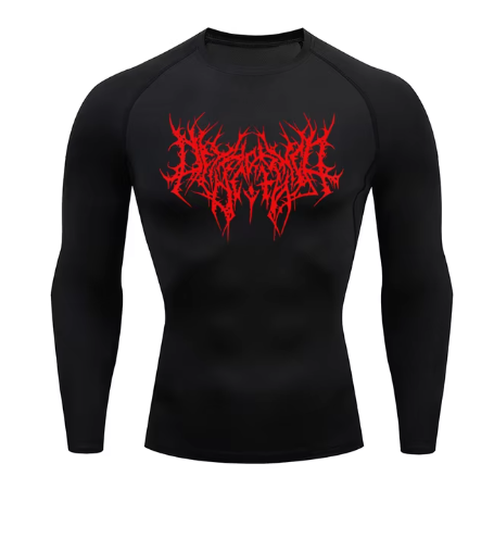 Unlock your ultimate physique with the Shadow Core Compression Rashguard. Engineered for those who embrace the dark gym aesthetic, this premium training shirt combines aggressive style with elite performance.  Why you'll love it: • Ultra-Compression Fit: