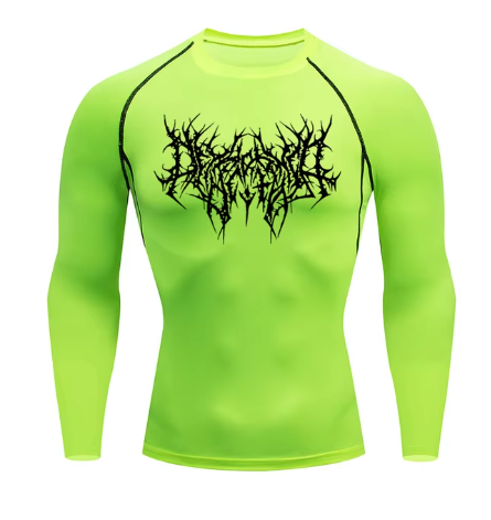 Unlock your ultimate physique with the Shadow Core Compression Rashguard. Engineered for those who embrace the dark gym aesthetic, this premium training shirt combines aggressive style with elite performance.  Why you'll love it: • Ultra-Compression Fit:
