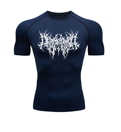 Unlock your ultimate physique with the Shadow Core Compression Rashguard. Engineered for those who embrace the dark gym aesthetic, this premium training shirt combines aggressive style with elite performance.  Why you'll love it: • Ultra-Compression Fit: