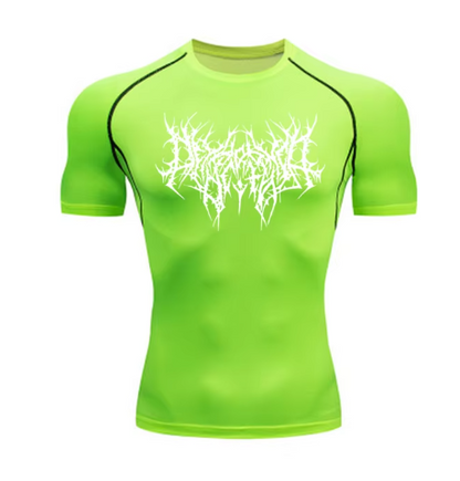 Unlock your ultimate physique with the Shadow Core Compression Rashguard. Engineered for those who embrace the dark gym aesthetic, this premium training shirt combines aggressive style with elite performance.  Why you'll love it: • Ultra-Compression Fit: