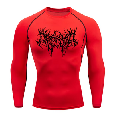 Unlock your ultimate physique with the Shadow Core Compression Rashguard. Engineered for those who embrace the dark gym aesthetic, this premium training shirt combines aggressive style with elite performance.  Why you'll love it: • Ultra-Compression Fit: