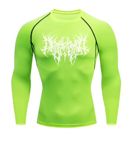 Unlock your ultimate physique with the Shadow Core Compression Rashguard. Engineered for those who embrace the dark gym aesthetic, this premium training shirt combines aggressive style with elite performance.  Why you'll love it: • Ultra-Compression Fit: