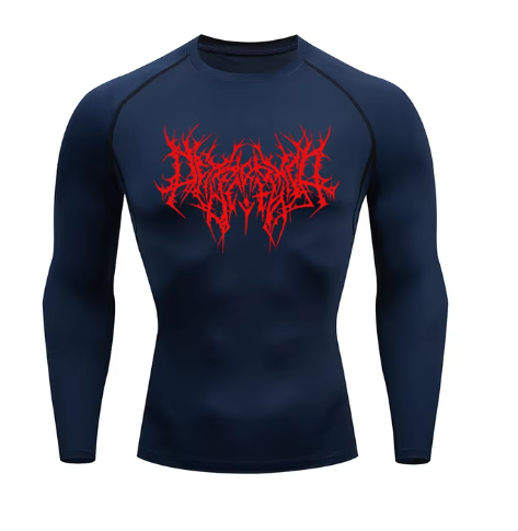 Unlock your ultimate physique with the Shadow Core Compression Rashguard. Engineered for those who embrace the dark gym aesthetic, this premium training shirt combines aggressive style with elite performance.  Why you'll love it: • Ultra-Compression Fit: